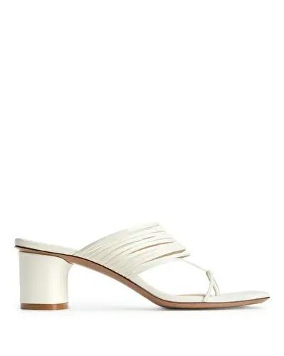 Strappy Slip-On Leather Sandals, £150