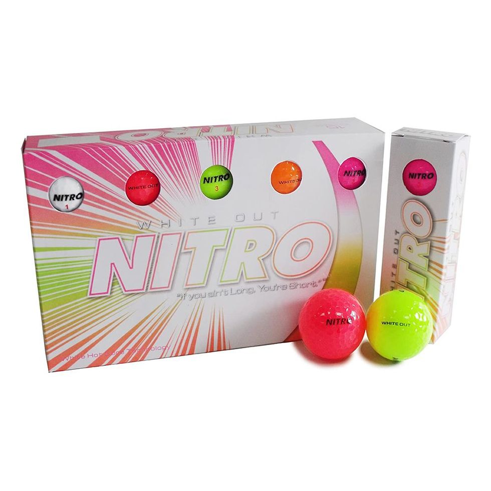 Nitro White Out Golf Balls 