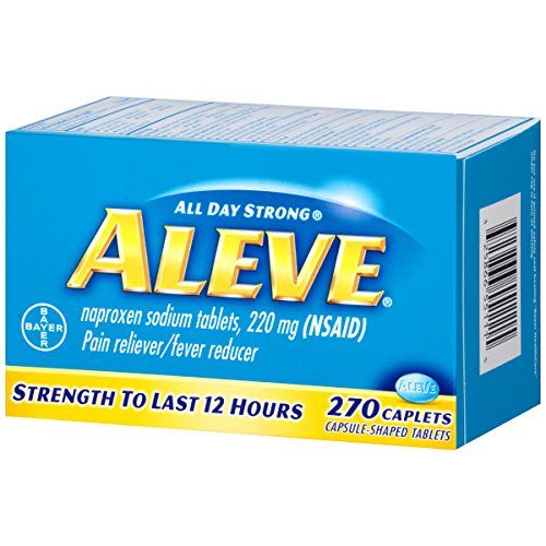 Aleve Tablets, Fast Acting All Day Pain Relief for Headaches,