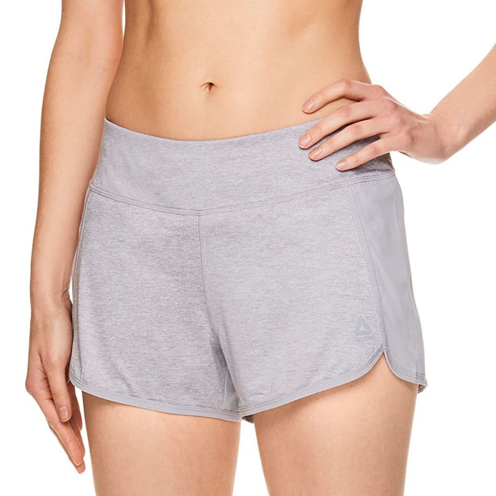 Reebok Women's Plus Size 4 Inseam Favorite Short with Side Pockets 