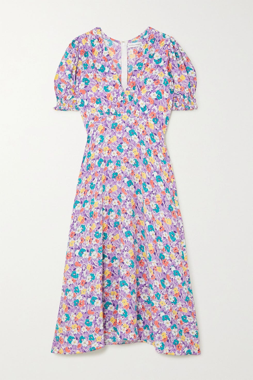 Faithfull The Brand Marie-Louise floral-print crepe midi dress