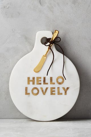 Gilded Greetings Cheese Board