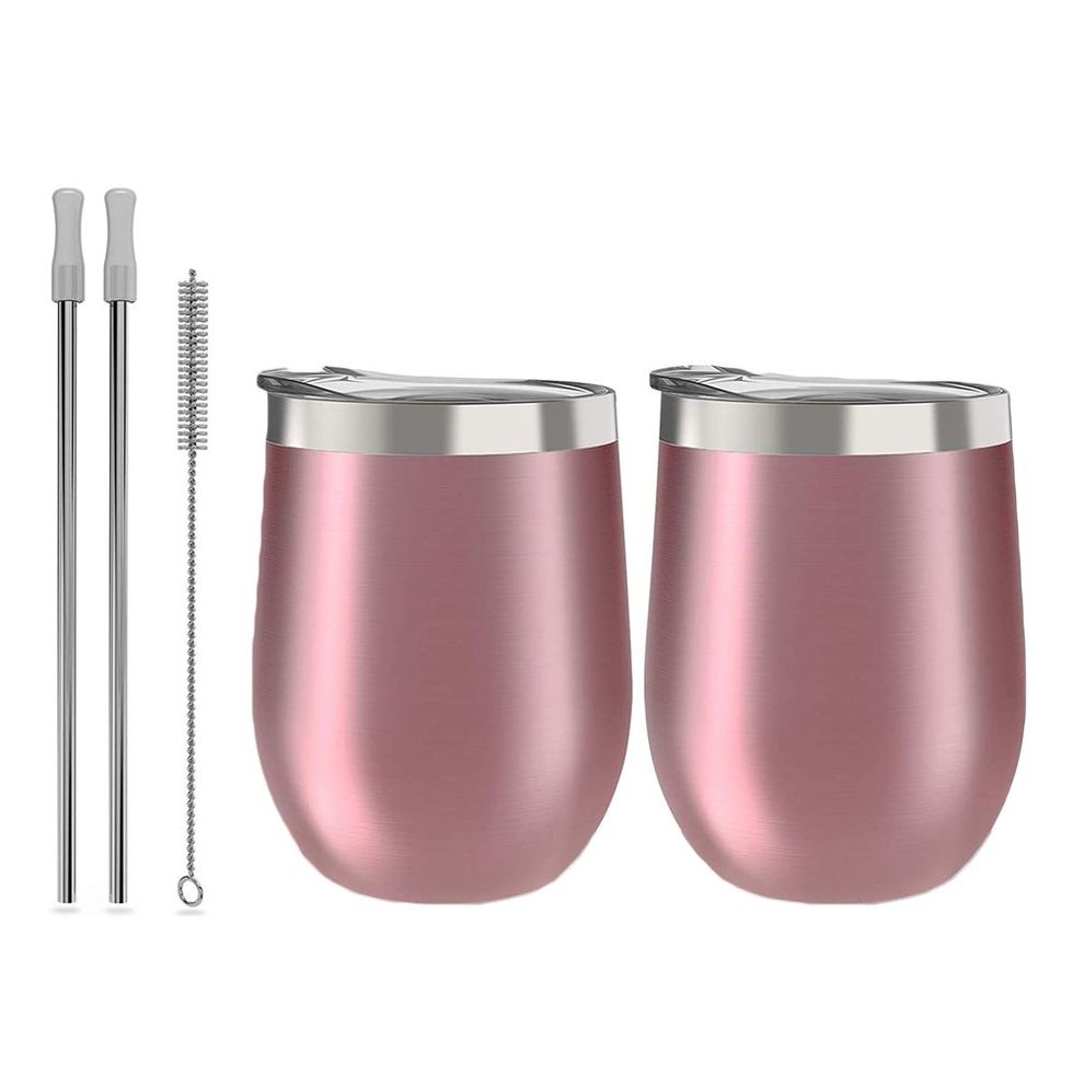 Stainless Steel Stemless Wine Tumblers