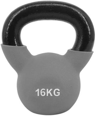 Neoprene Coated Kettlebell, 16kg