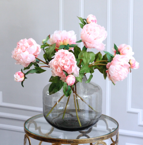 Luxury Artificial Pink Peony 