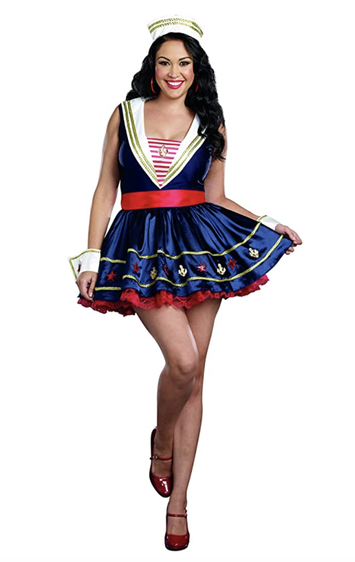 DREAMGIRL QUICK CHANGE A TALE OF TWO SEAS WOMEN HALLOWEEN COSTUME 