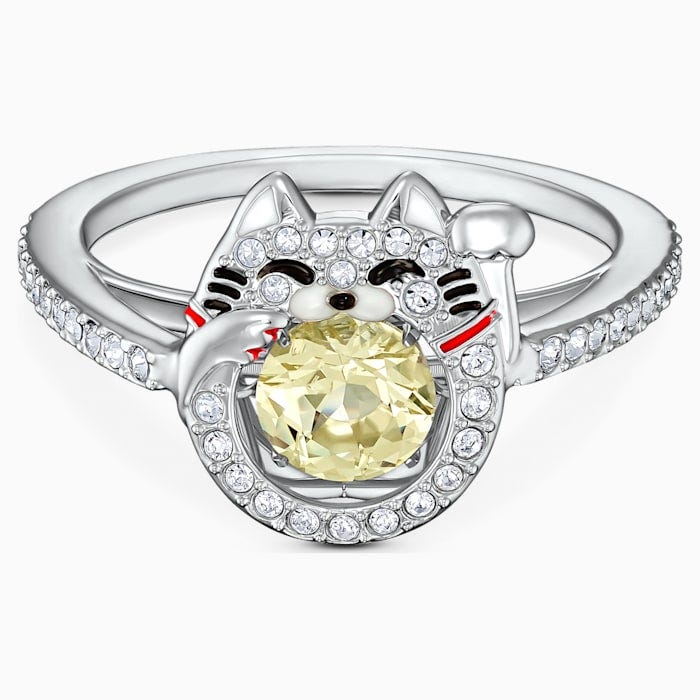 This Chinese Lucky Cat Ring Is 50 Off At Swarovski Right Now