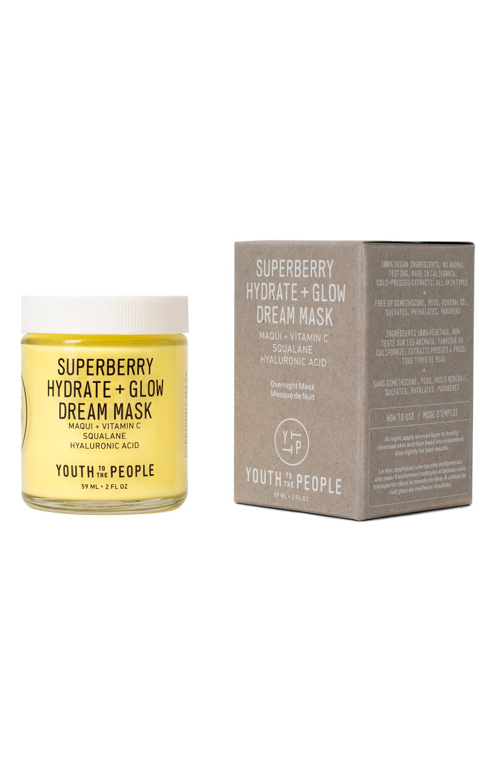 Superberry Hydrate + Glow Dream Mask