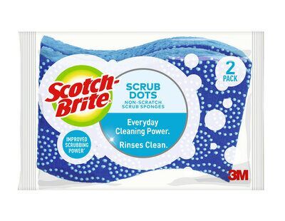 Scotch-Brite® Scrub Dots Non-Scratch Scrub Sponge