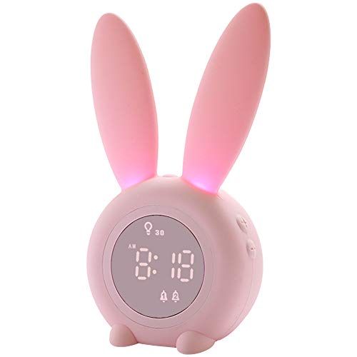 Bunny Night Light Alarm Clock
