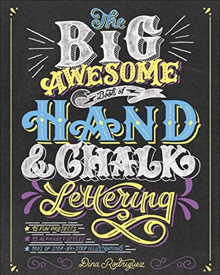 Das große Buch der Hand Chalk Lettering