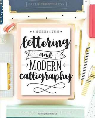 bogstaver og moderne kalligrafi