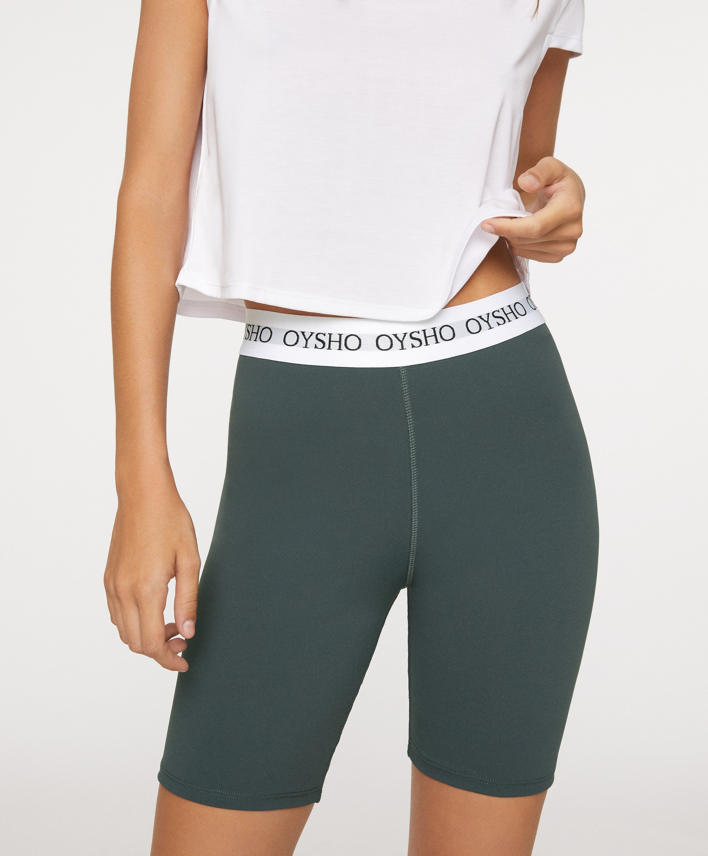 Pantalones Cortos Deportivos para Mujer Shorts de Playa de Verano Casuales Cintura Elástica Ajustable y Bolsillo para Fitness Running Yoga 