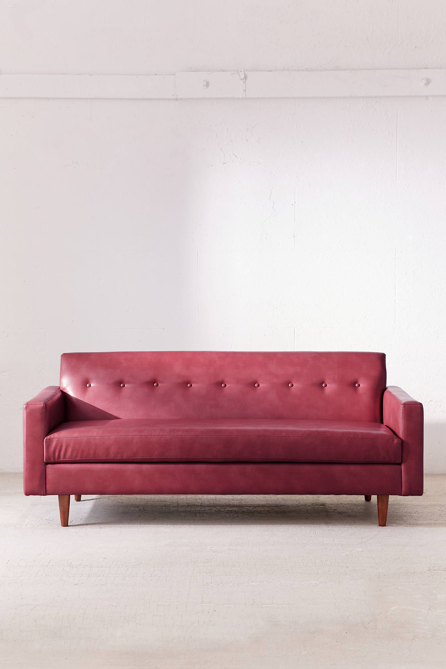 Recycled deals leather sofa