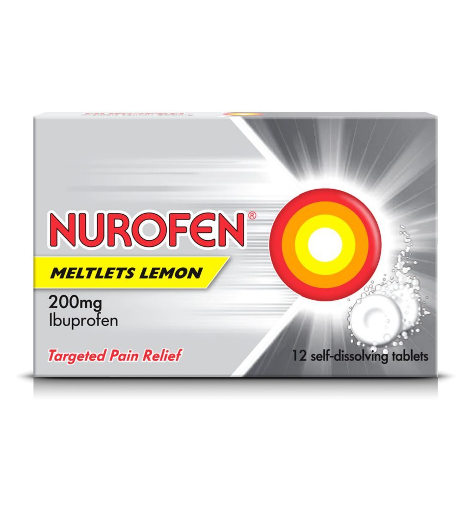 Nurofen Meltlets Lemon - 12 tablets
