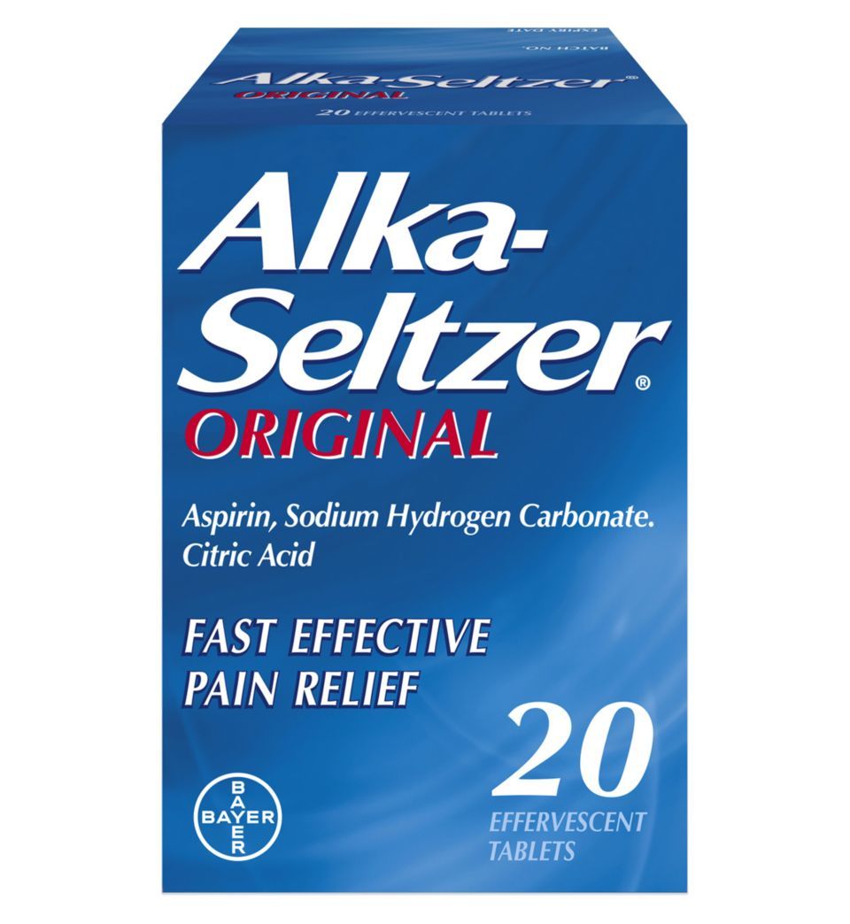 Alka-Seltzer Original 20 Effervescent tablets