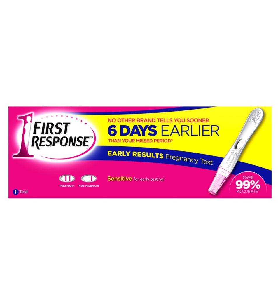 First Response Early Result Single Pregnancy Test