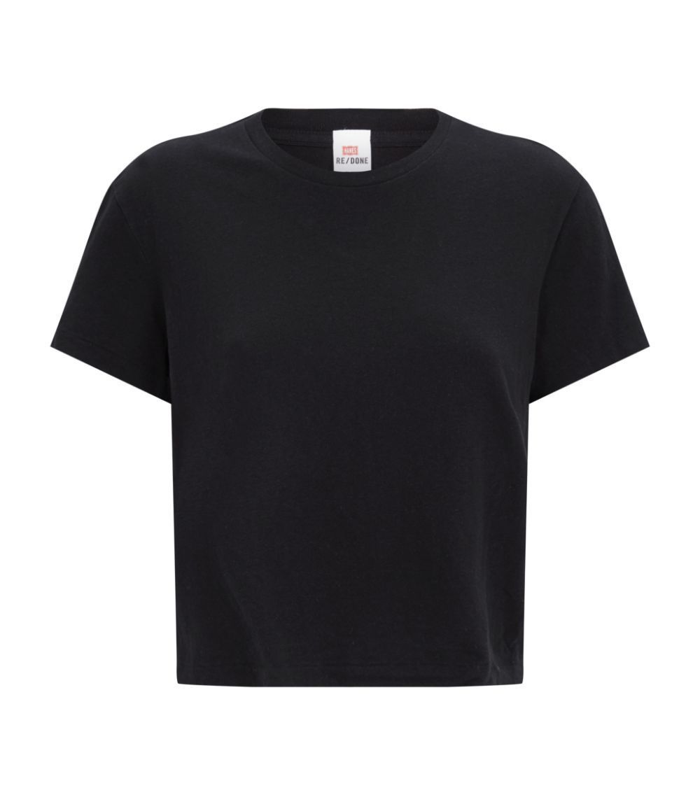 basic cropped t shirt