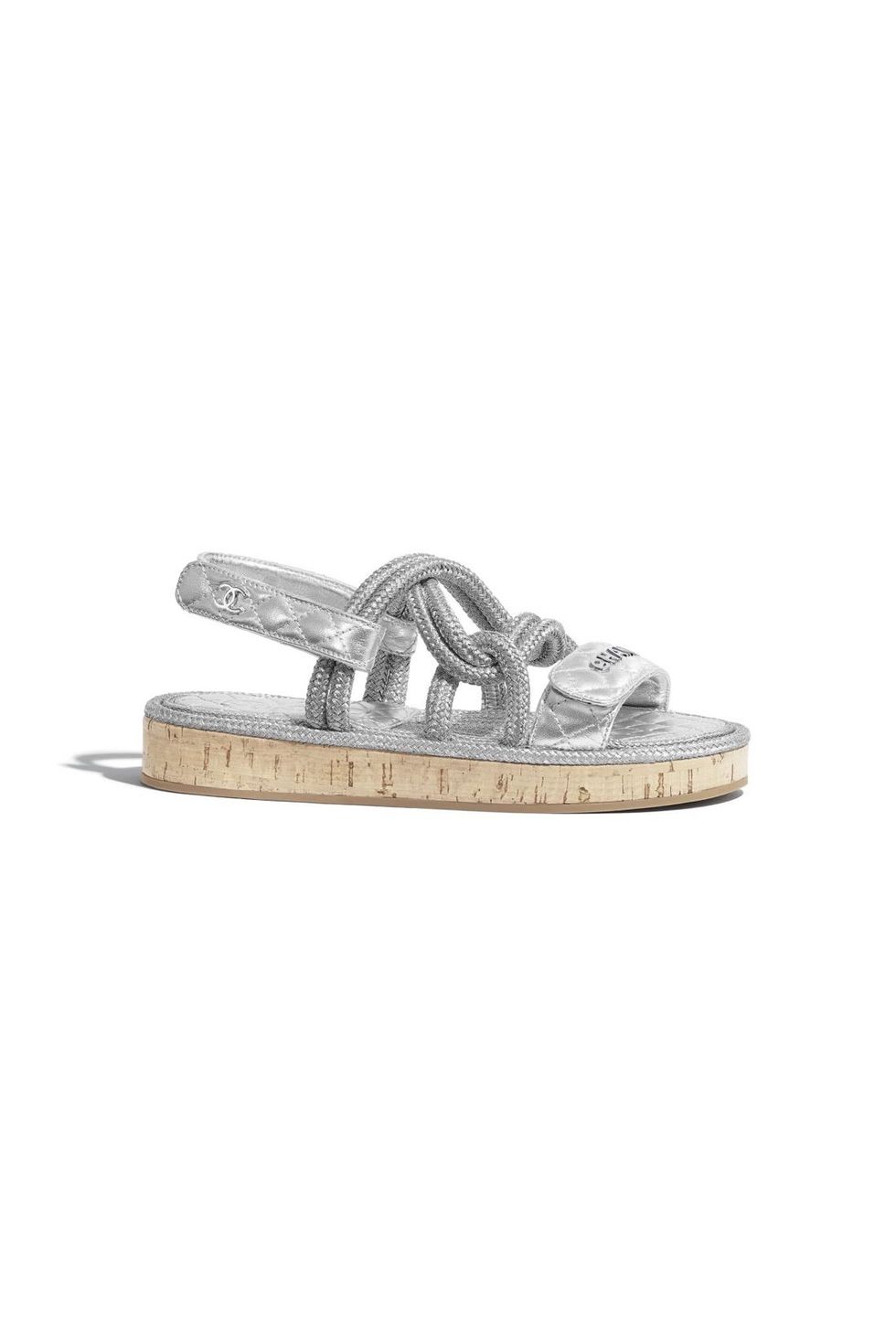 Cord & Leather Sandal