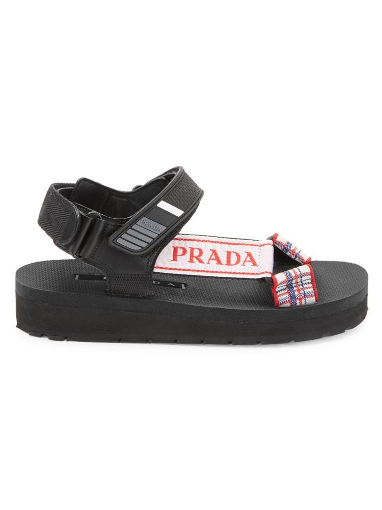 Logo Platform Sport Sandal