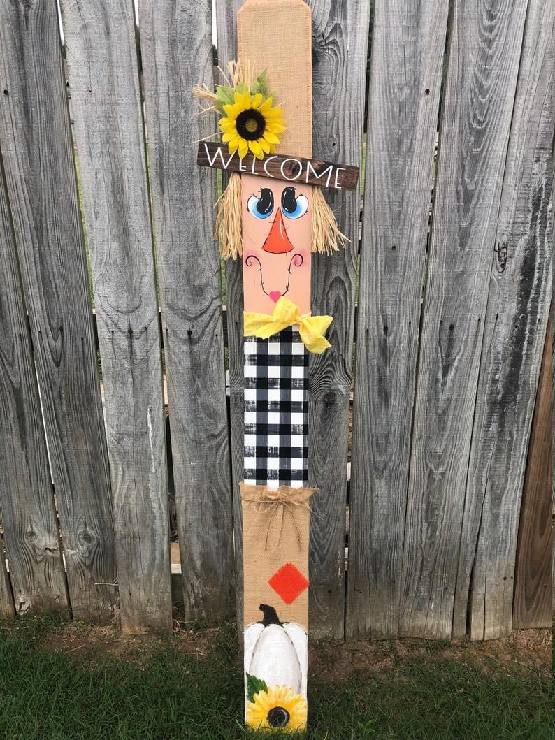 Scarecrow Porch Decor