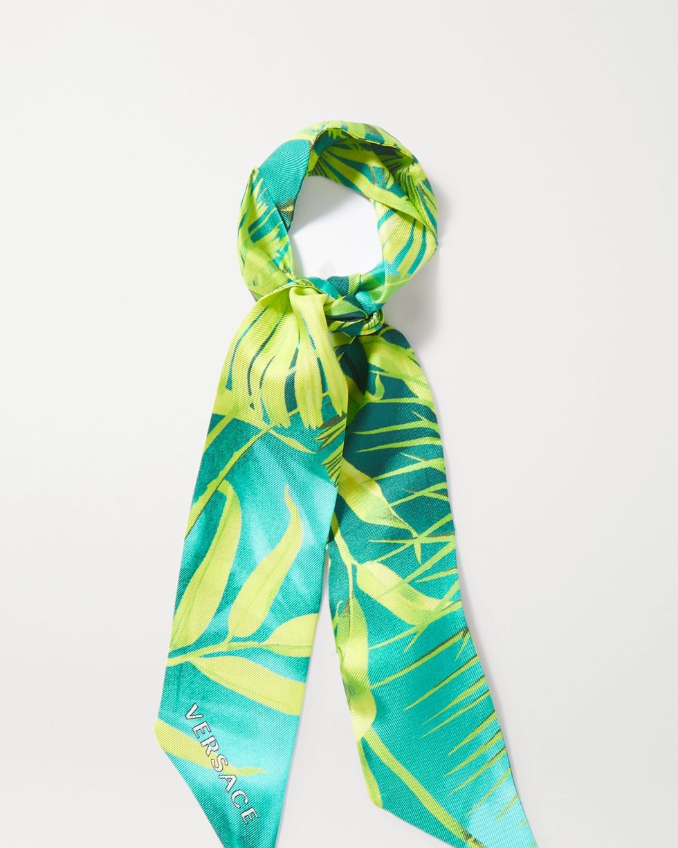 Seven Simple Ways To Style A Silk Scarf