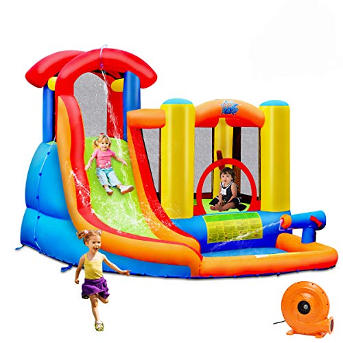 5 Best Inflatable Water Bounce Houses For Kids During Summer