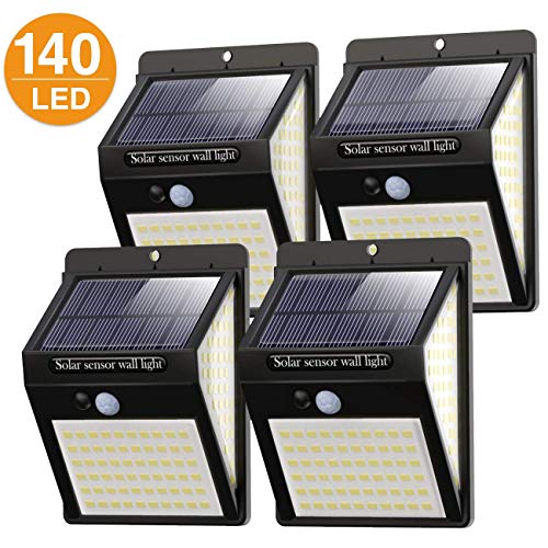 Focos solares con luz LED