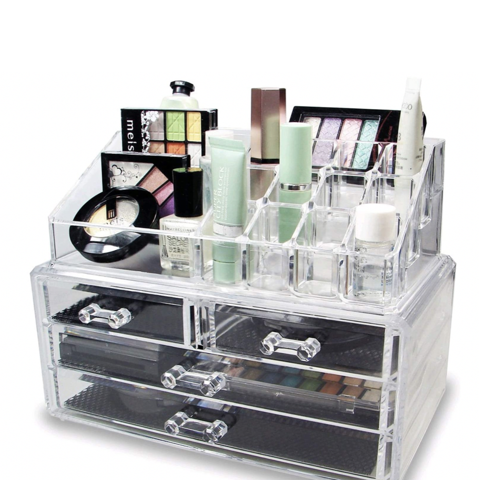 3Pcs Set Stackable Makeup Storage Organizer