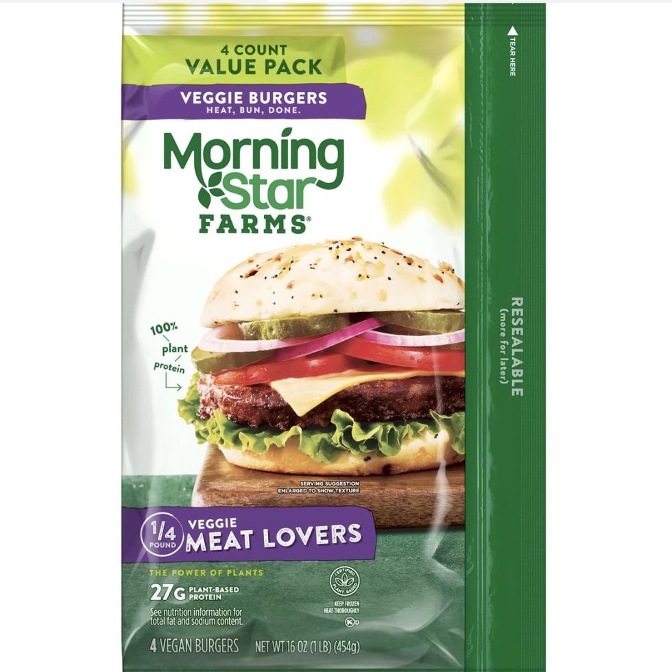 MorningStar Farms Meat Lovers Veggie Burgers, 4-Count