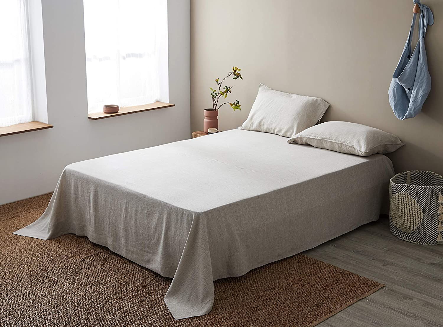 Details about   Bedsure 100% Bamboo Sheets Queen Size Cooling Sheets Deep Pocket Bed Sheets-Supe 