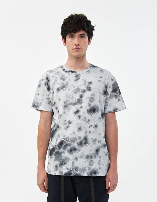 S/S Diesel Red Tag Stain Print T-Shirt