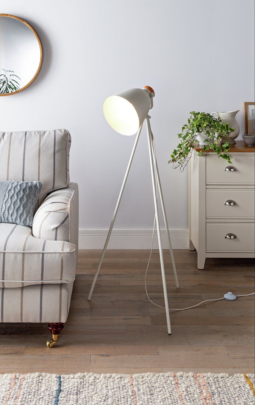 argos red floor lamp