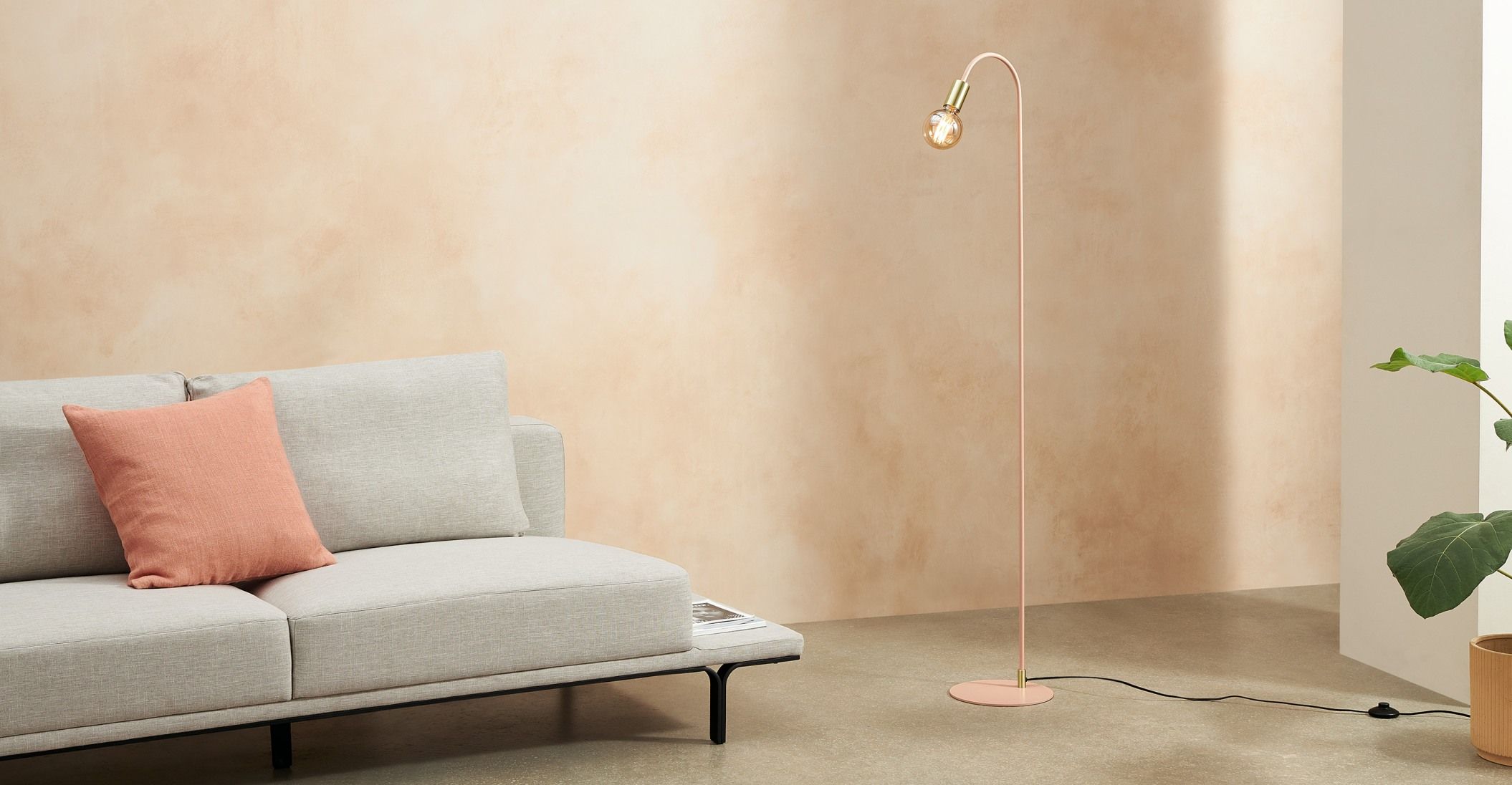 tall thin floor lamp