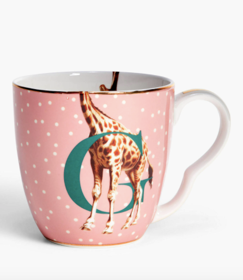 Yvonne Ellen Alphabet Mug G Giraffe