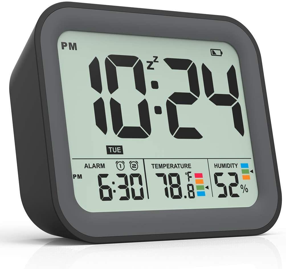Ryhor-K Loud Alarm Clock for Heavy Sleepers Battery Operated Digital Clock 