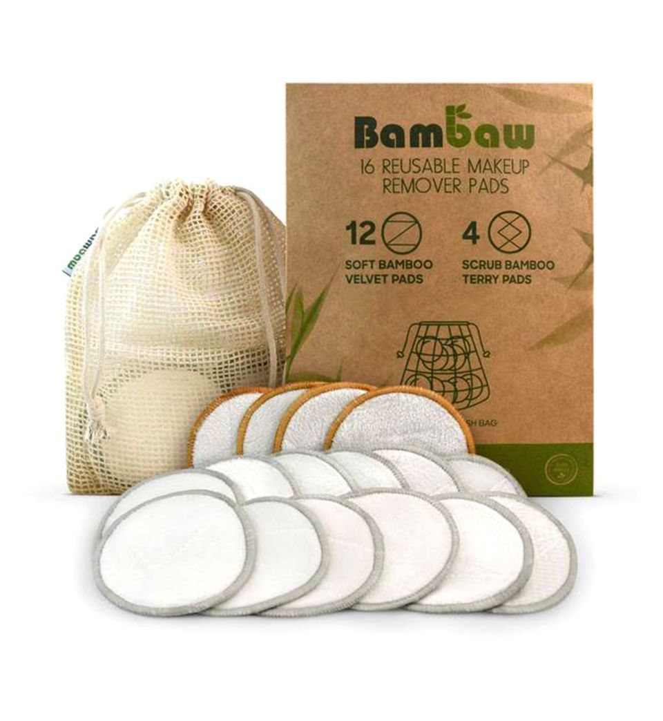 Bambaw Reusable Make Up Remover Pads - Pack Of 16