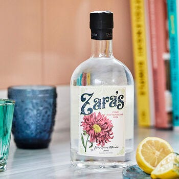 Oh So Cherished Personalised Birth Flower Gin
