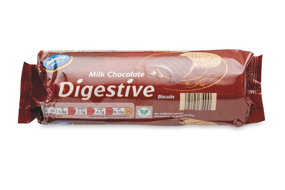 Aldi Belmont Milk Chocolate Digestives 300g