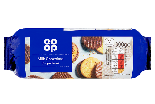 Co-op Milk Chocolate Digestives 300g