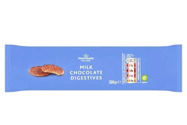 Morrison's Milk Chocolate Digestives 300g