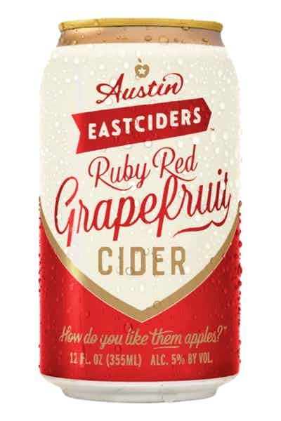 Austin Eastciders Ruby Red Grapefruit Cider