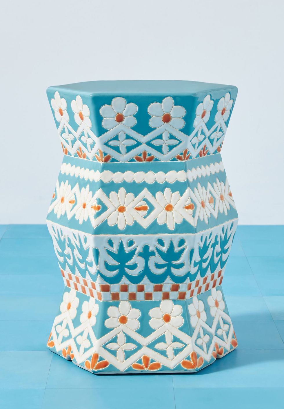 Vallarta Ceramic Stool