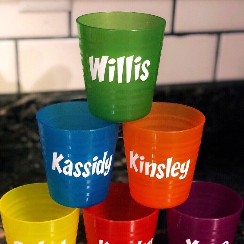 Toddler Pink Personalized Snack Cup, Gifts for Kids, Personalized