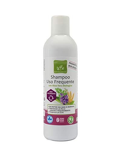 Shampoo Bio per Uso Frequente con Aloe Vera Biologica - 250ml