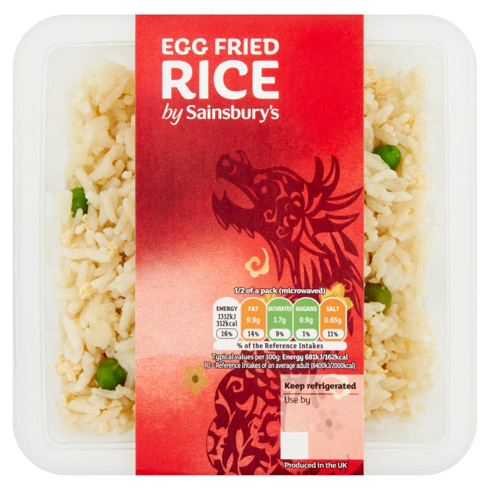 Sainsbury's Egg Fried Rice