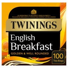 Twinings English Breakfast - 100 bags