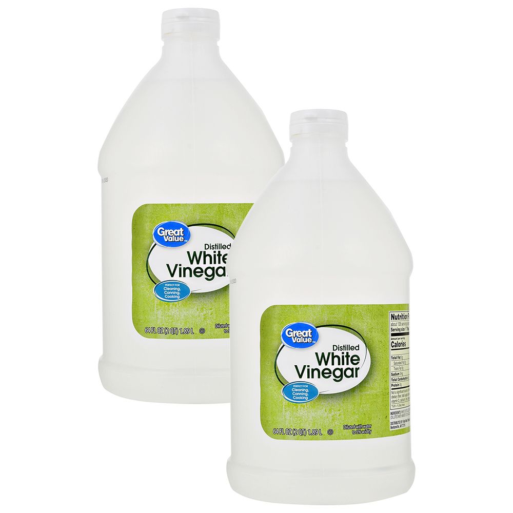 Great Value Distilled White Vinegar, 2 pack