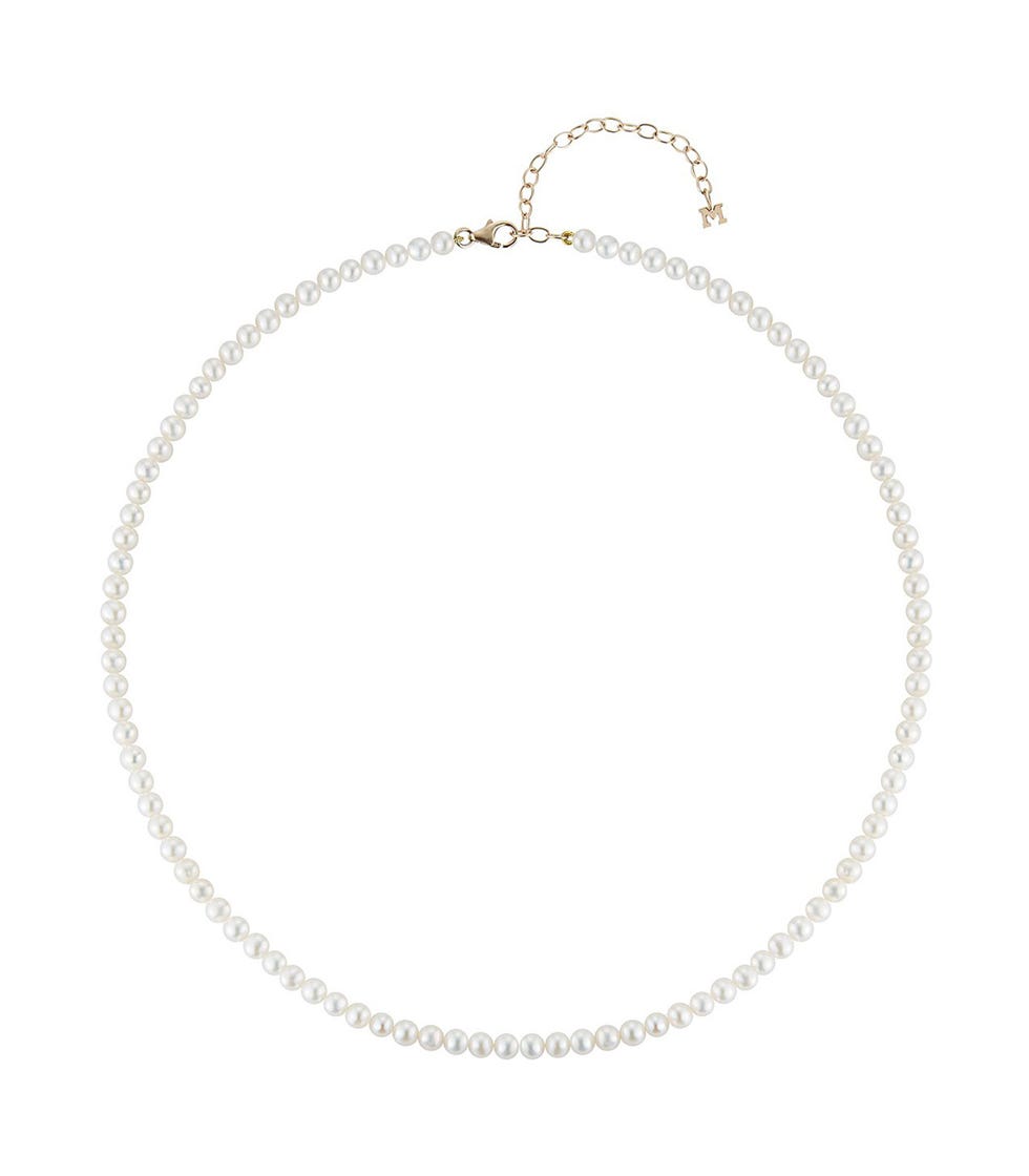 4mm Pearl Beaded Choker