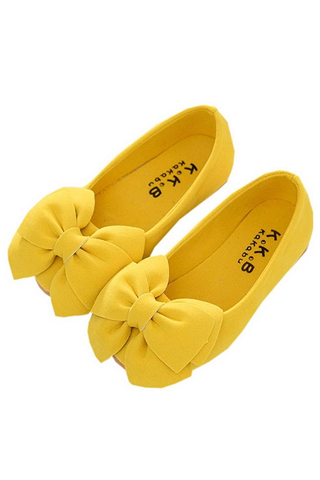 Gele Ballet Flats (Kid)